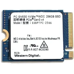 اس اس دی اینترنال PCIe 3.0 وسترن دیجیتال مدل PC SN530 NVME ظرفیت 256 گیگابایت