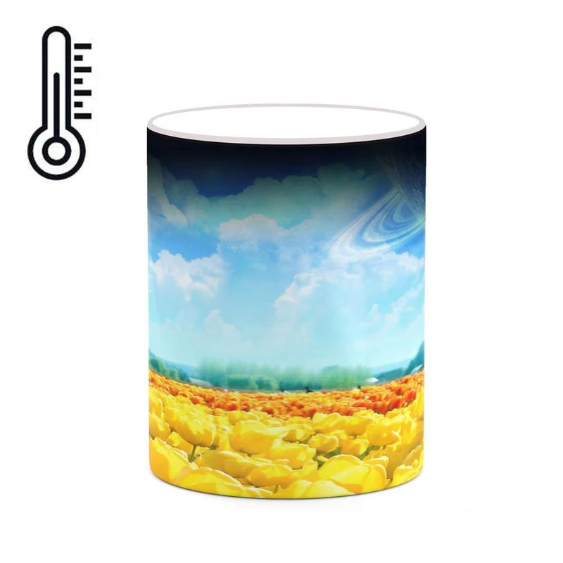 ماگ حرارتی کاکتی مدل فضا و کهکشان کد mgh20058