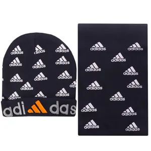 ست کلاه و شال گردن بافتنی بچگانه مدل PJ-107026