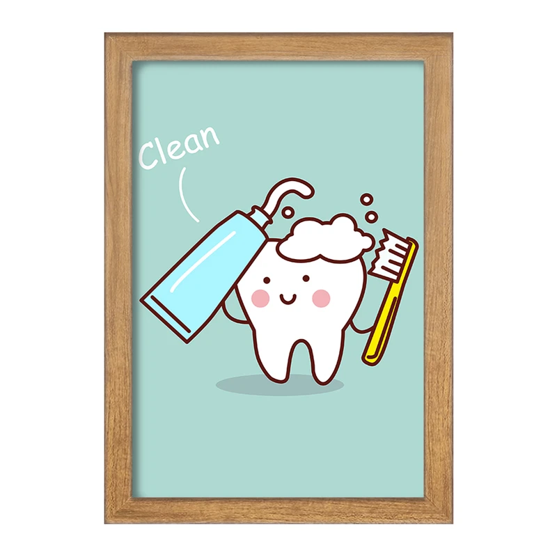 تابلو خندالو مدل دندان و دندان پزشکی کودکانه کد 36701