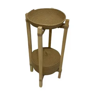 سبد سیب زمینی و پیاز مدل استند چوبی