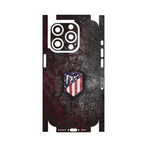 MAHOOT Atletico_de_Madrid-FullSkin Cover Sticker for Apple iPhone 15 Pro