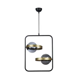 لوستر دو شعله آرام مدل A8809/2