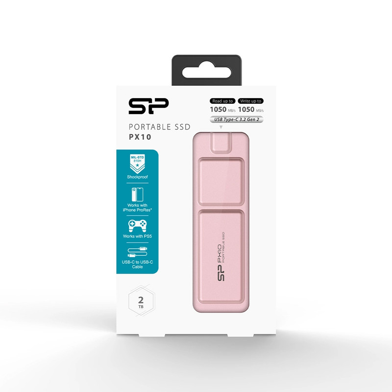 اس اس دی اکسترنال سیلیکون پاور مدل PX10 ظرفیت 2 ترابایت