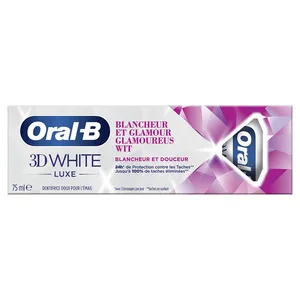 خمیر دندان اورال-بی مدل 3d luxe حجم 75 میلی لیتر