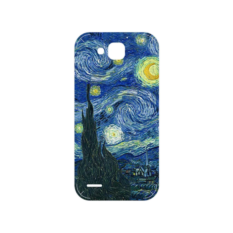 برچسب پوششی ماهوت مدل The Starry Night of van Gogh مناسب برای گوشی موبایل آنر 3X G750