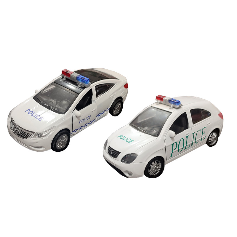 ماشین بازی مدل پلیس بسته 2 عددی