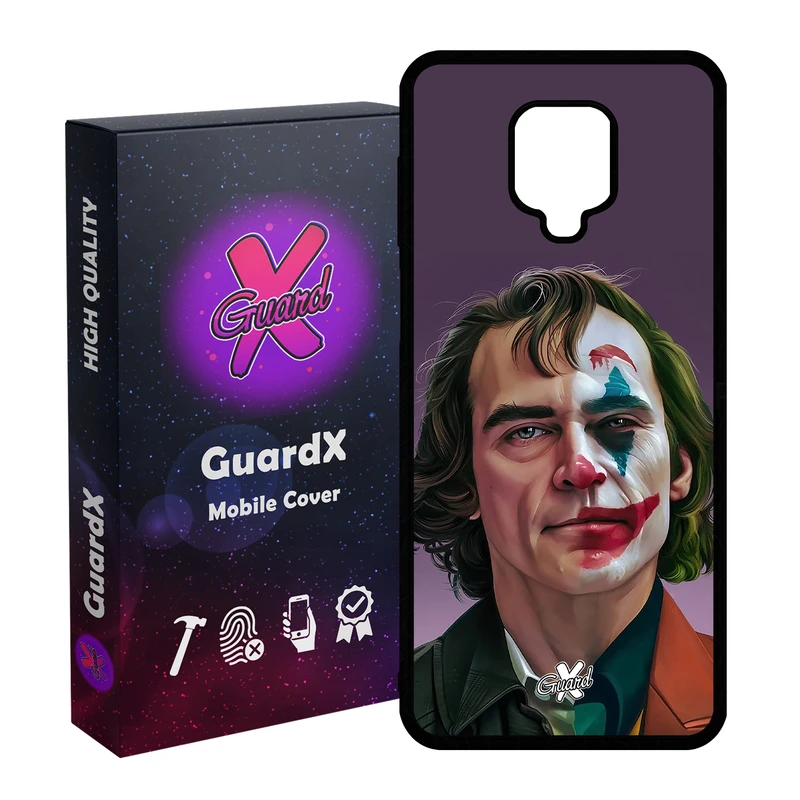 کاور گارد ایکس طرح Joker مدل Glass10083 مناسب برای گوشی موبایل شیائومی Redmi Note 9S / Note 9 Pro / Note 9 Pro Max