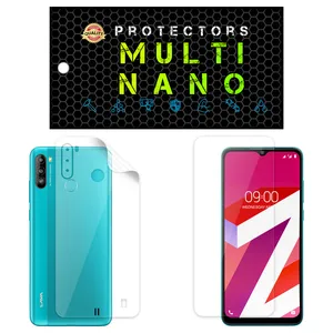  Multi Nano X-SFT Screen Protector For Lava Z4 with back skin