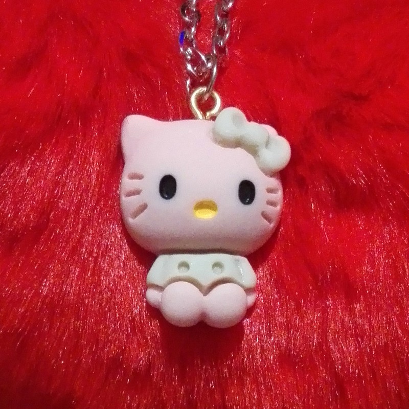گردنبند دخترانه مدل Hello kitty