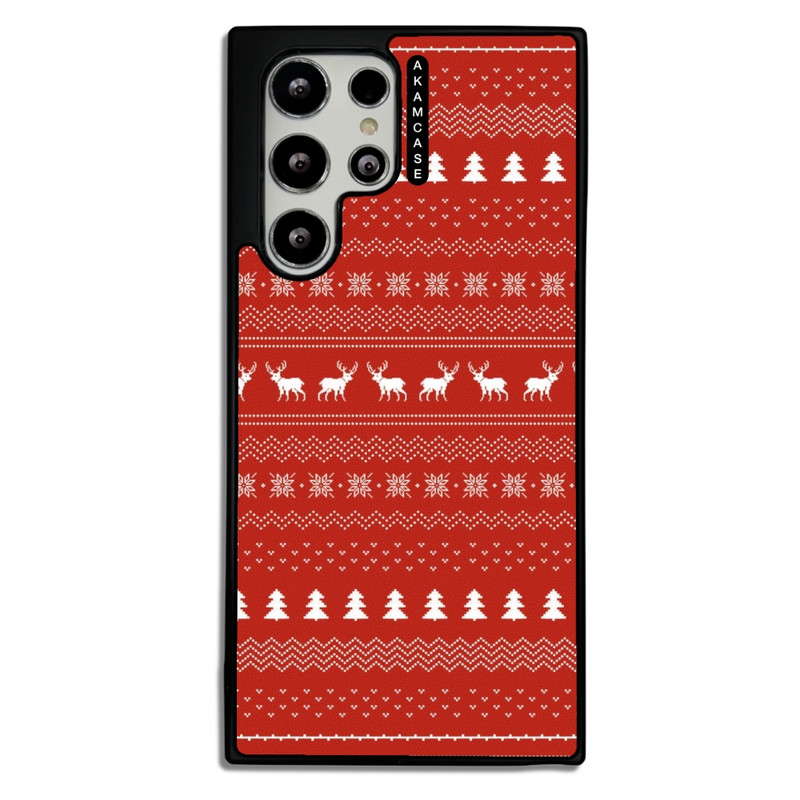 کاور آکام مدل AMCWSGS22U-CHRISTMAS21 مناسب برای گوشی موبایل سامسونگ Galaxy S22 Ultra