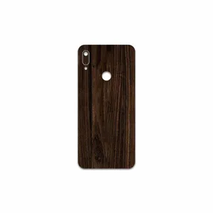 MAHOOT Dark Walnut Wood Cover Sticker for Huawei Y6 Prime 2019