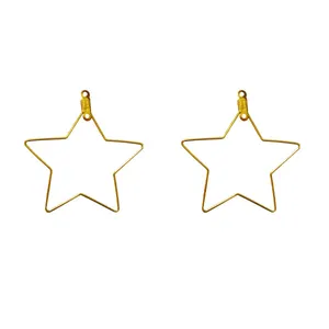 حلقه گوشواره مدل ستاره کد 01