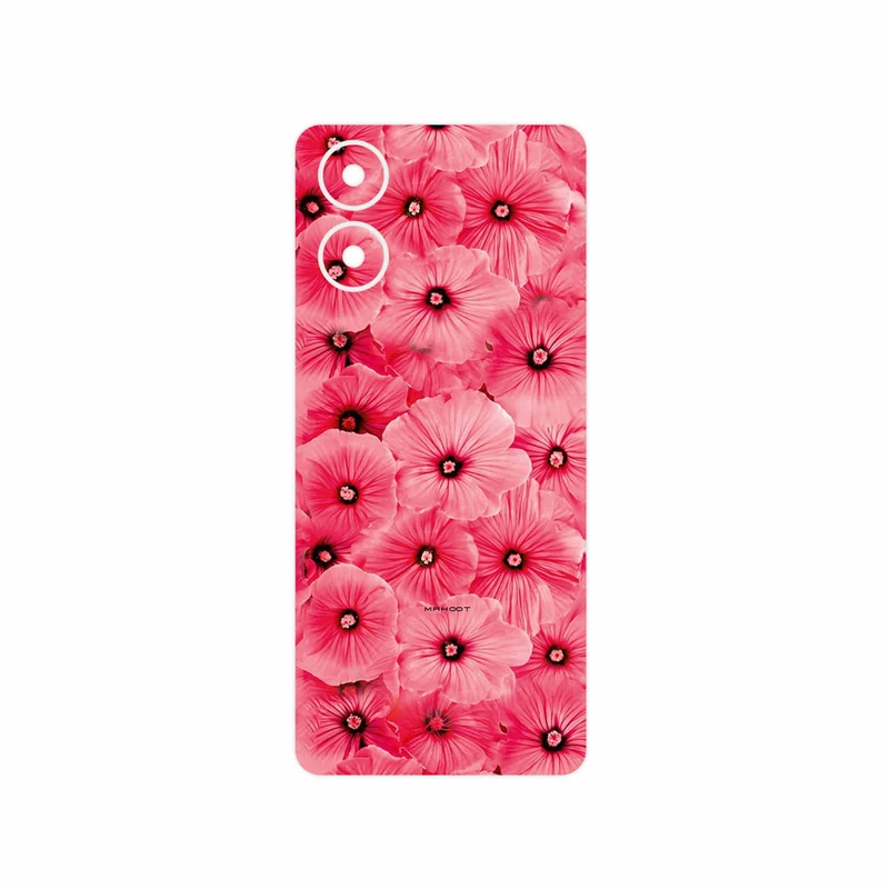 برچسب پوششی ماهوت مدل Pink_Flower مناسب برای گوشی موبایل موتورولا Moto G04s