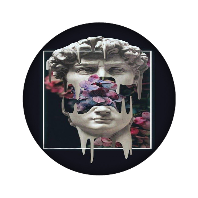 استیکر تزئینی موبایل مدل مجسمه کد 3625