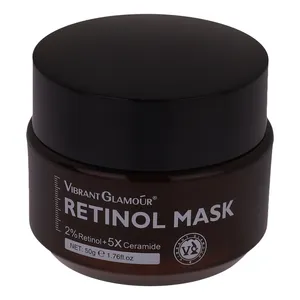 ماسک صورت ویبرانت گلمور مدل رتینول وزن 50 گرم