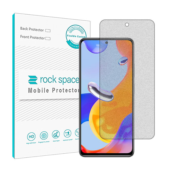 محافظ صفحه نمایش مات راک اسپیس مدل HyMTT مناسب برای گوشی موبایل شیائومی Redmi Note 11 Pro (international)