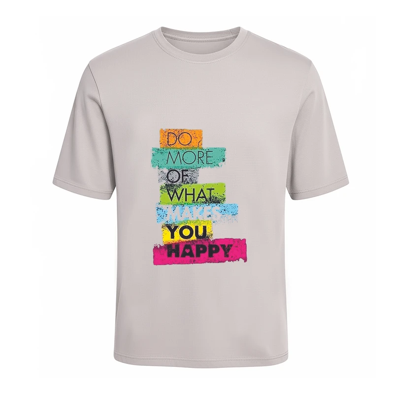 تی‌شرت آستین کوتاه مردانه مدل انگیزشی