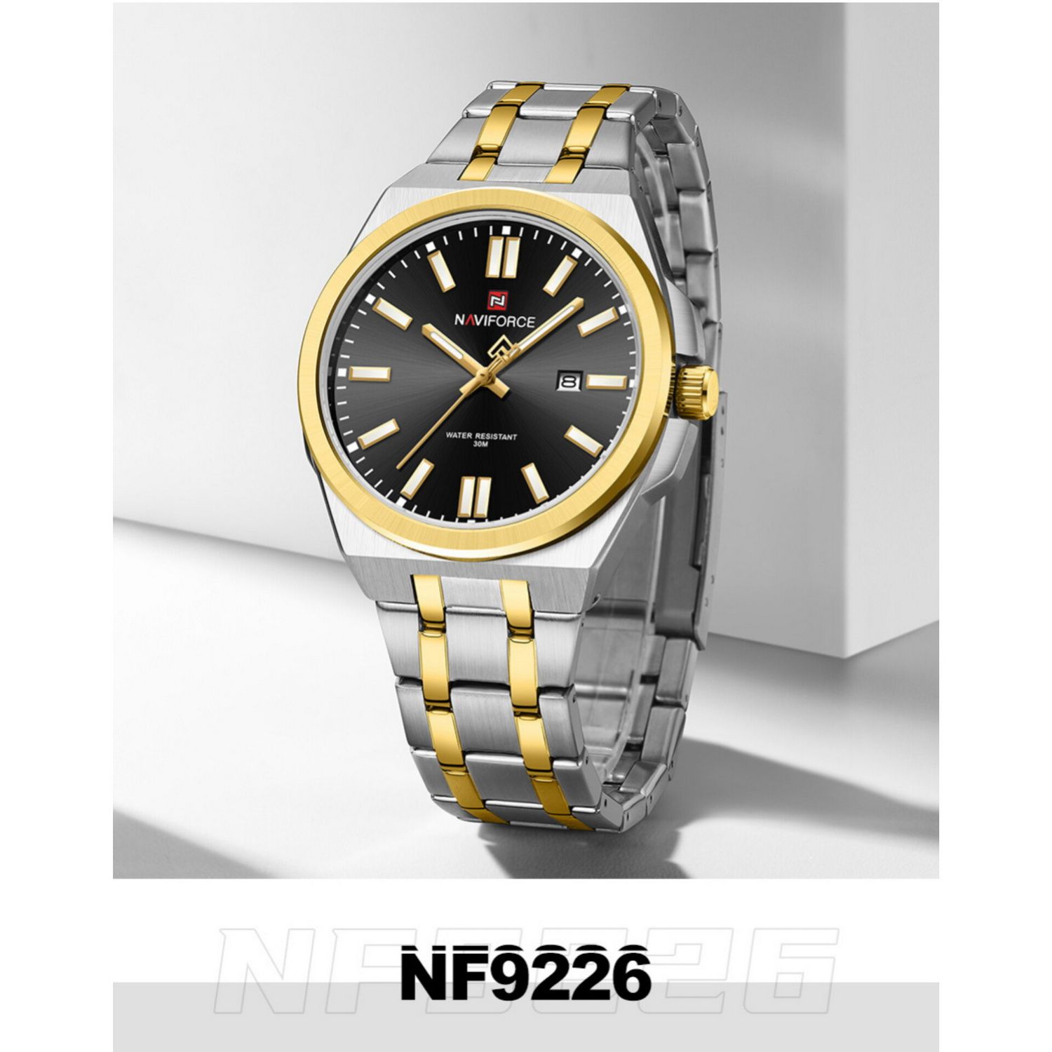 ساعت مچی عقربه‌ای مردانه کوارتز نیوی فورس مدل تقویمدار NF9226 -  - 8