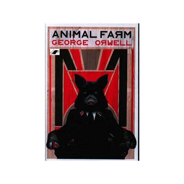 کتاب animal farm اثر  George Orwell  نشر معیار