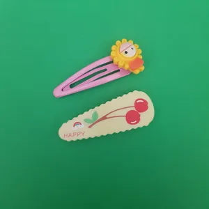 گیره مو زنانه مدل آلبالو بسته 2 عددی