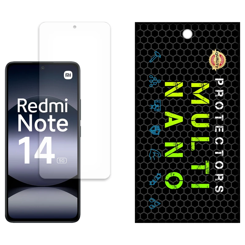 محافظ صفحه نمایش مات مولتی نانو مدل X-S1M مناسب برای گوشی موبایل شیائومی Redmi Note 14 5G (India)