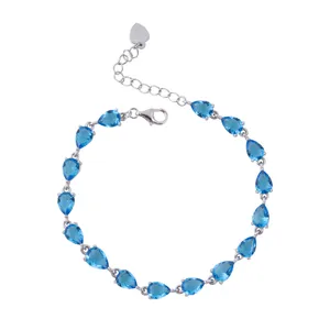   دستبند نقره زنانه بازرگانی میلادی کد DP_027