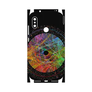 MAHOOT Mathematical Geometric Shape 2-FullSkin Cover Sticker for Xiaomi Redmi Note 6 Pro