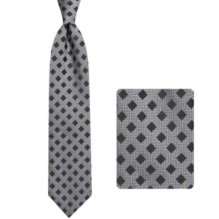 ست کراوات و دستمال جیب مردانه فایو کد 900085