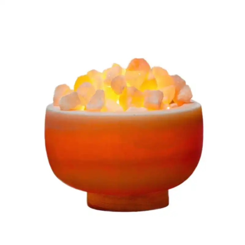 آباژور سنگ نمک طرح کاسه مدل MFB