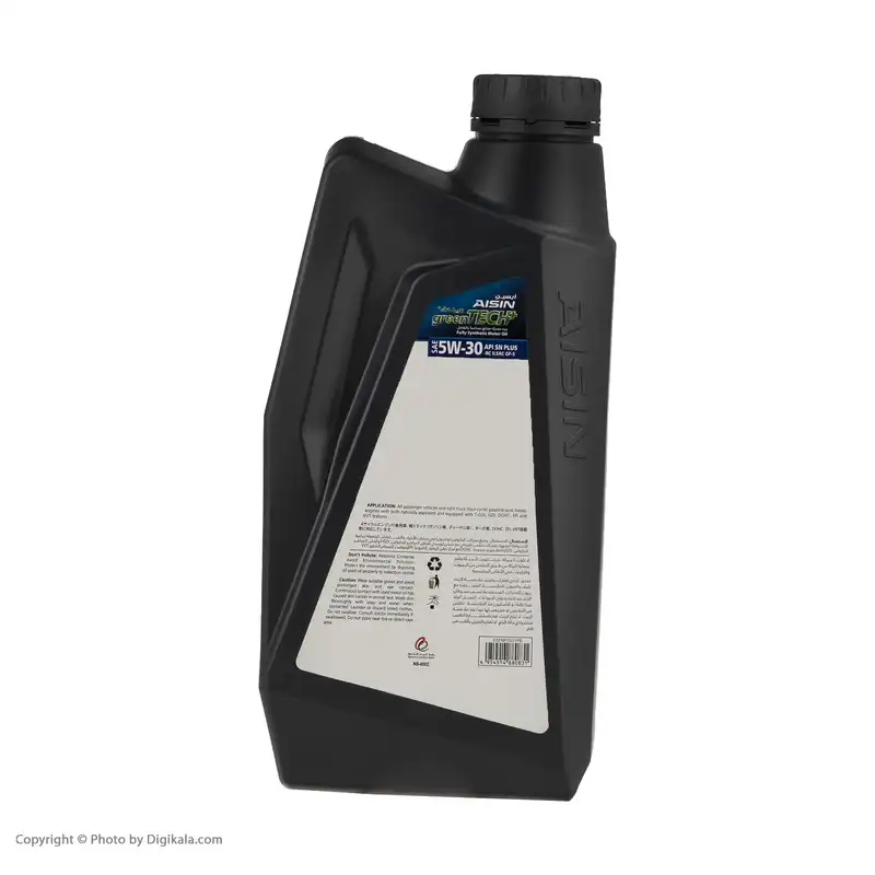 روغن موتور خودرو آیسین مدل 5W-30 SN PLUS حجم 1000 میلی لیتر