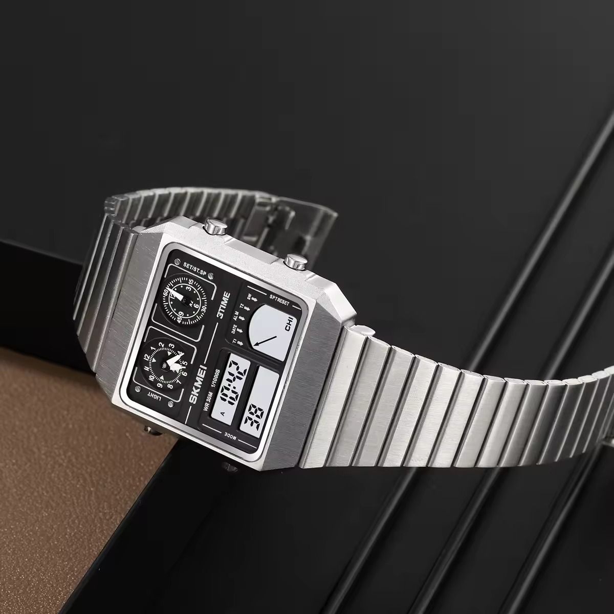 ساعت مچی دیجیتال اسکمی مدل 2198SIBK -  - 5