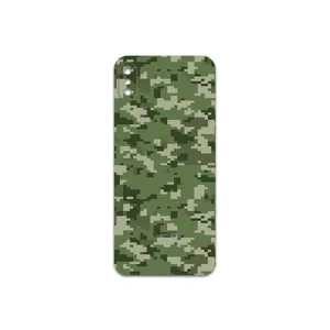 MAHOOT  Army-Green-Pixel Cover Sticker for apple iPhone X