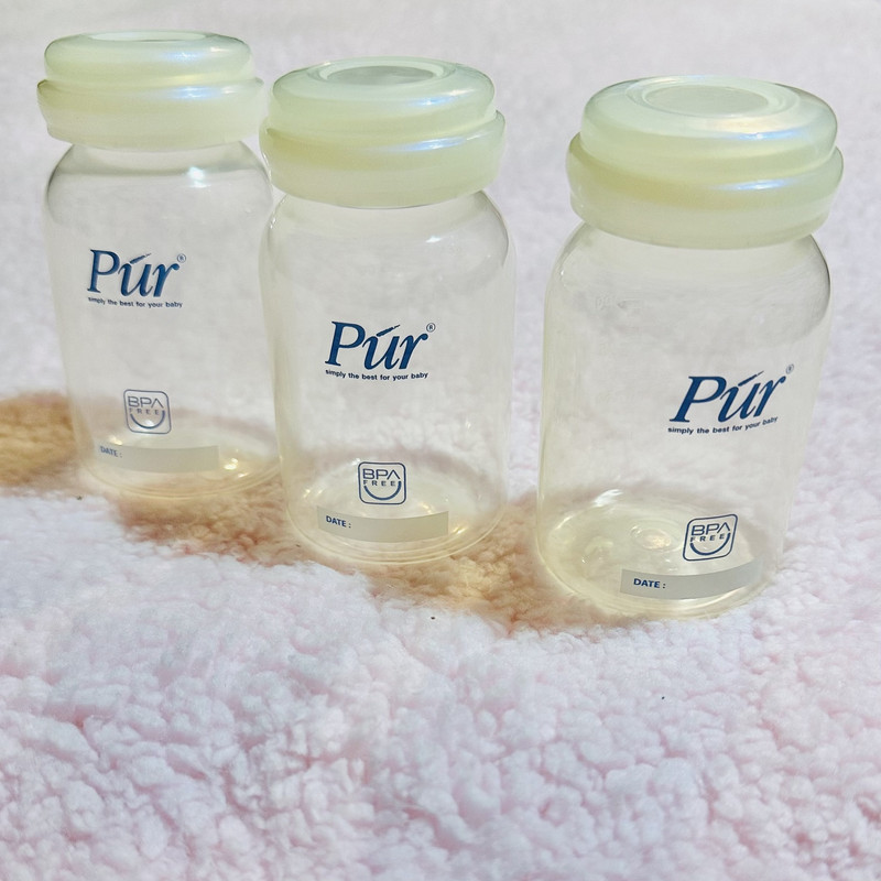 ذخیره کننده شیر پییور مدل G-100 بسته 3 عددی