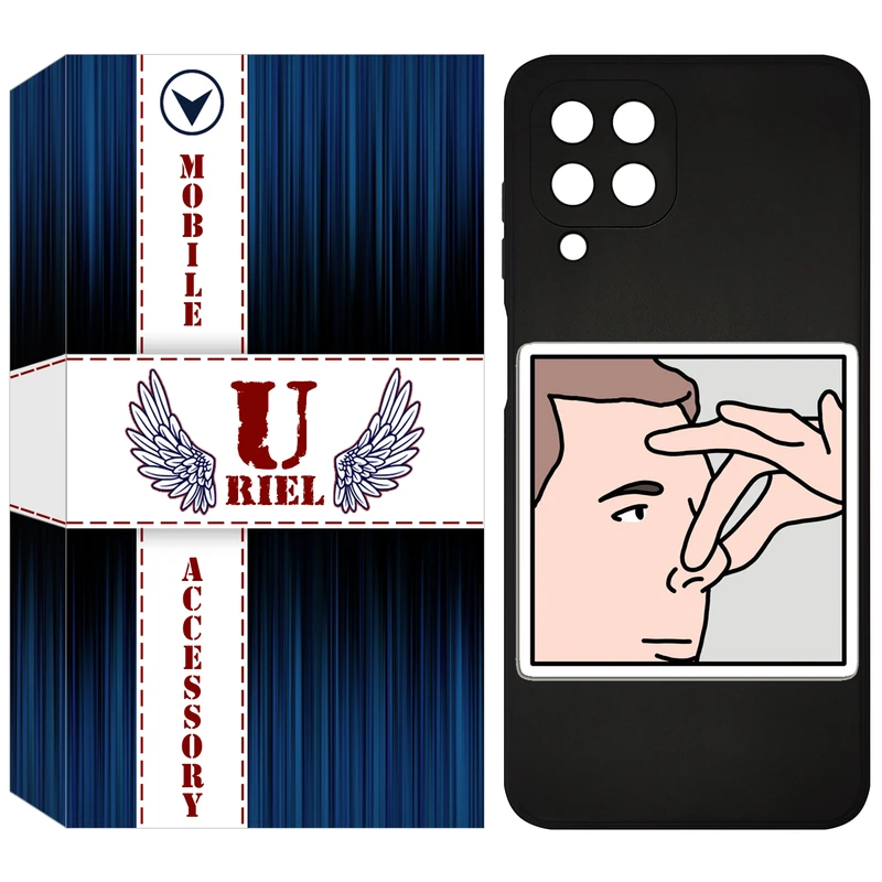 کاور یوریل مدل KSH کد 87 طرح دماغ مناسب برای گوشی موبایل سامسونگ Galaxy M33