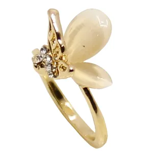 انگشتر زنانه طرح پروانه کد RKH_1063