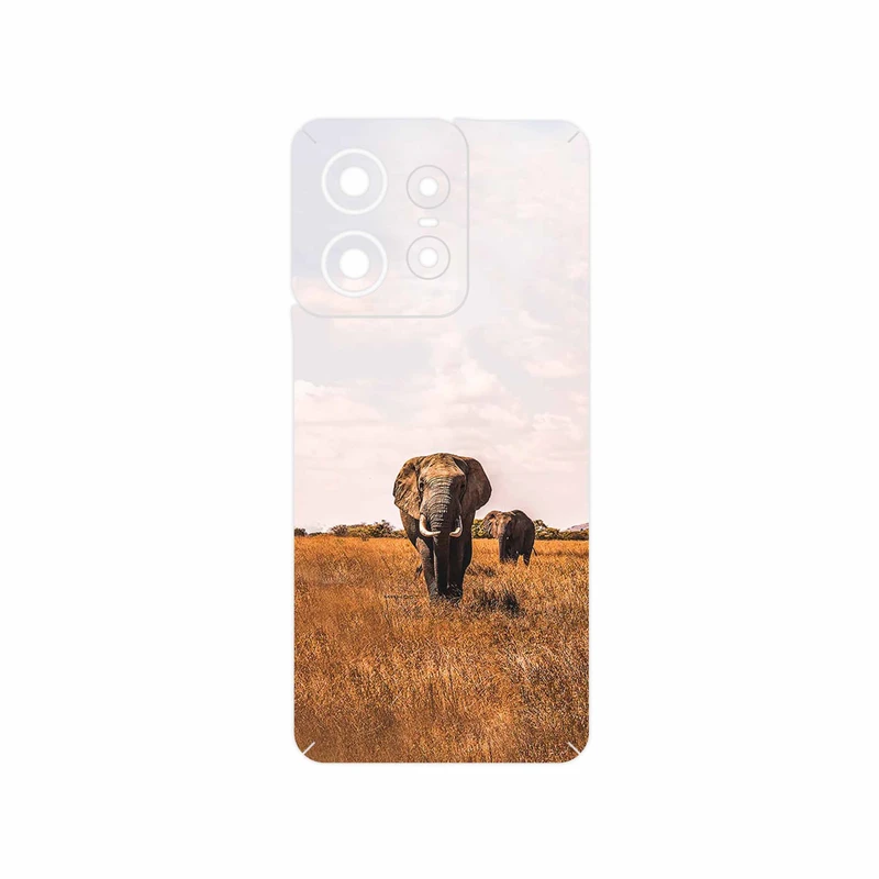 برچسب پوششی ماهوت مدل Elephant مناسب برای گوشی موبایل موتورولا Edge 50 Pro
