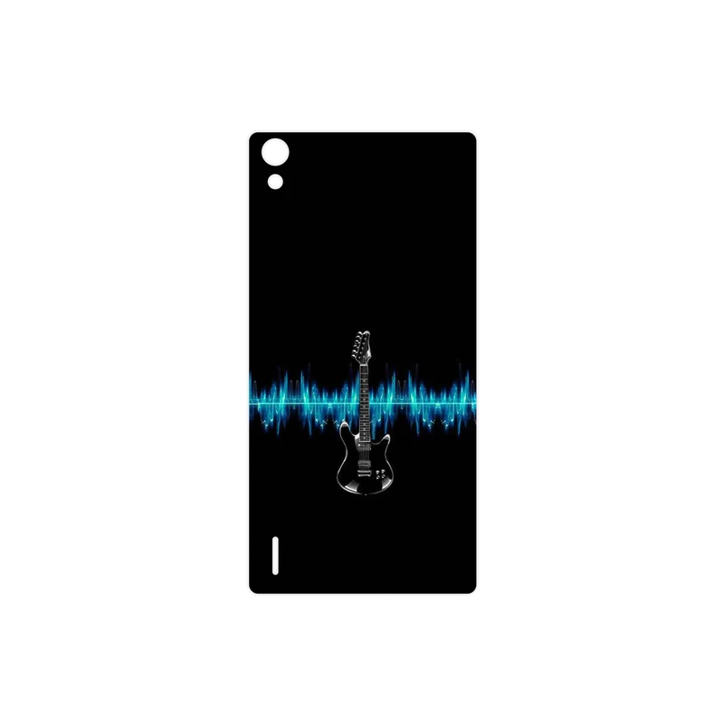 برچسب پوششی ماهوت مدل Electric Guitar مناسب برای گوشی موبایل هوآوی Ascend P7
