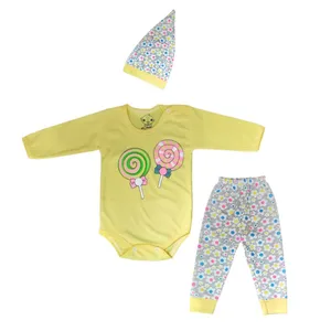 ست 3 تکه لباس نوزادی مدل K1000