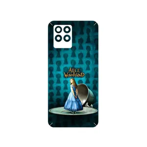 MAHOOT Alice in Wonderland Cover Sticker for Realme 8 Pro