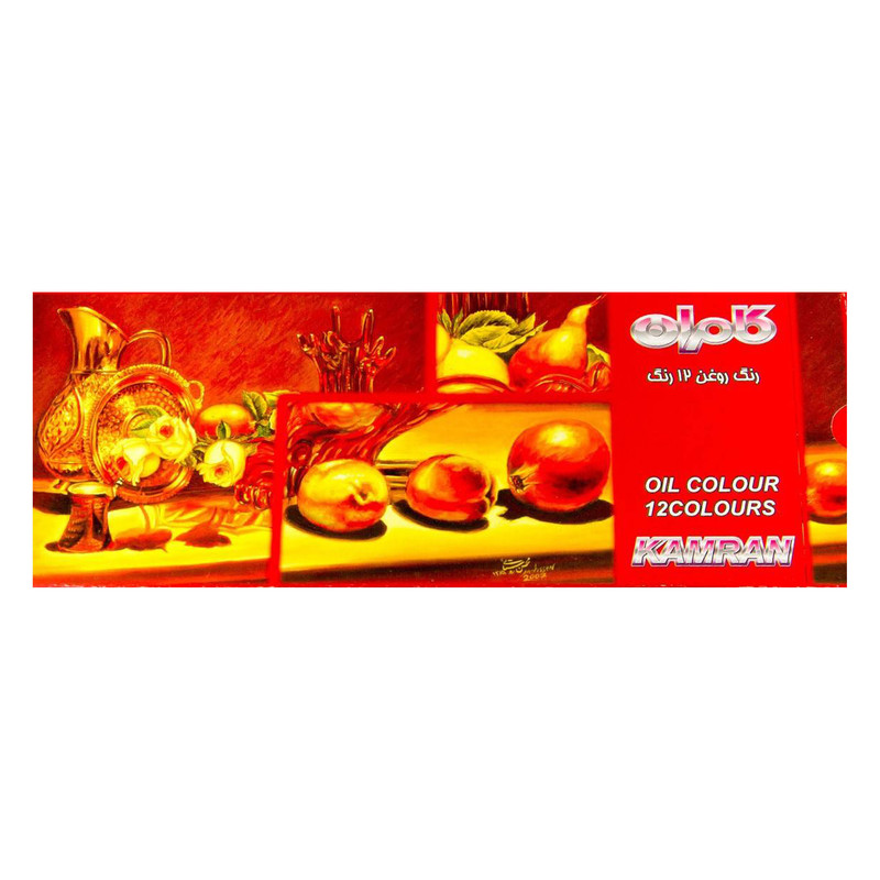 رنگ روغن کامران کد 1006 حجم 22 میلی لیتر بسته 12 عددی