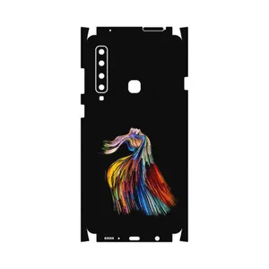 MAHOOT Rainbow Hair Digital Art-FullSkin Cover Sticker for Samsung Galaxy A9 2018