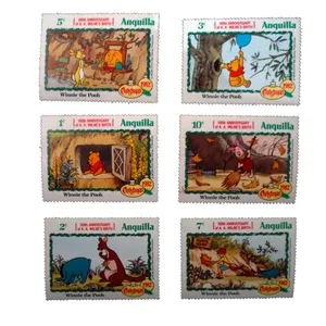 تمبر یادگاری مدل کارتونی کد aa-386 مجموعه 6 عددی