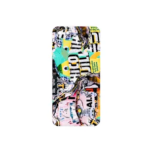 MAHOOT Collage of Teared Paper Cover Sticker for Huawei Y5p