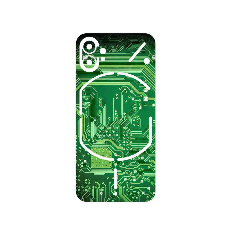 برچسب پوششی ماهوت مدل Green_Printed_Circuit_Board مناسب برای گوشی موبایل ناتینگ Phone 1