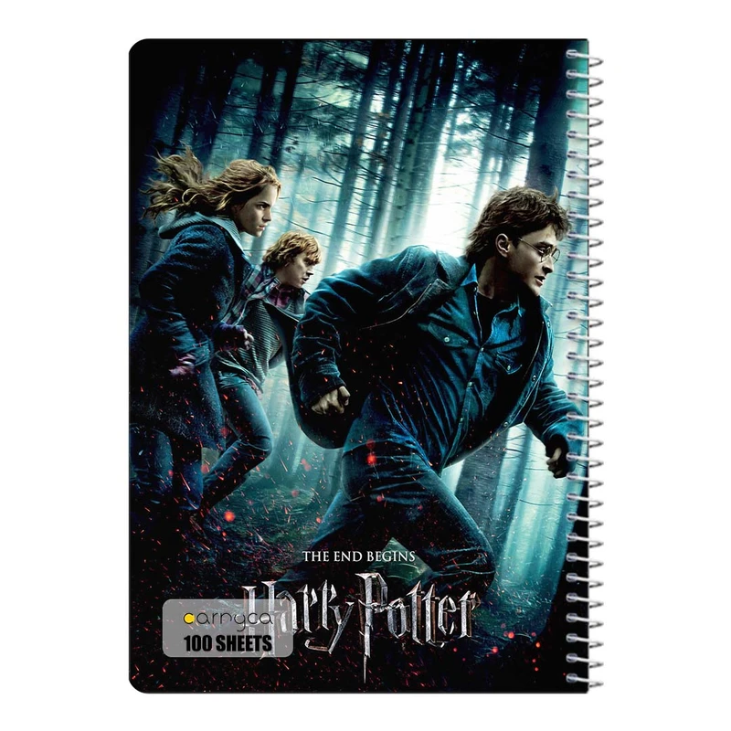 دفتر شطرنجی 100 برگ سیمی کارنیکا طرح هری پاتر Harry Potter کد 54270