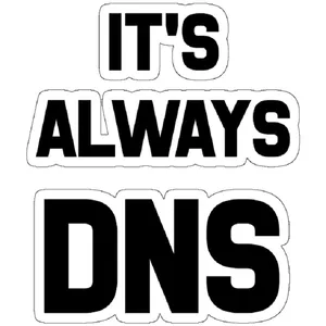 استیکر لپ تاپ مدل Always DNS