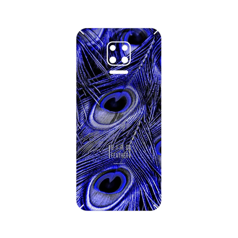 برچسب پوششی ماهوت مدل Purple Feather مناسب برای گوشی موبایل شیائومی Redmi Note 9S