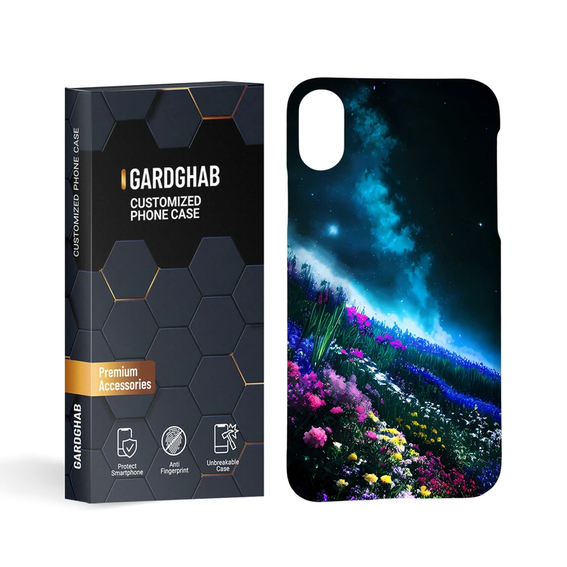 کاور گارد قاب مدل ساده مناسب برای گوشی موبایل اپل iphone x/xs