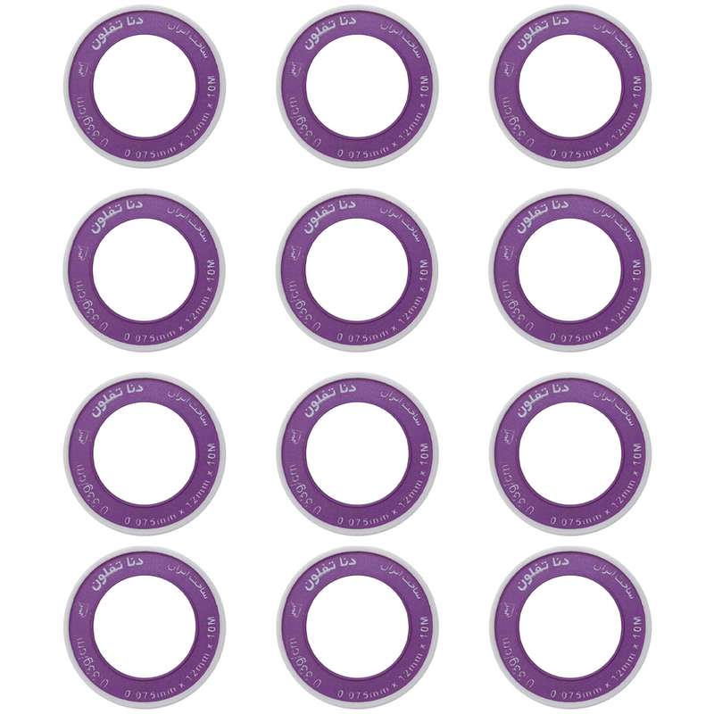 نوار تفلون دنا مدل DN-10 بسته 12 عددی